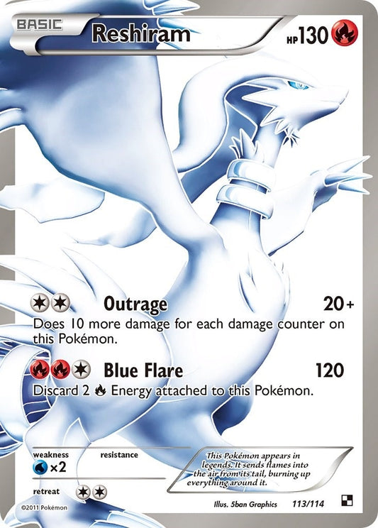 Image for Reshiram (113 Full Art) (113/114) - Pokemon