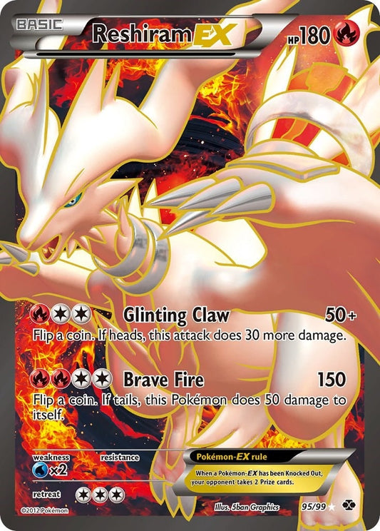 Image for Reshiram EX (95 Full Art) (95/99) - Pokemon