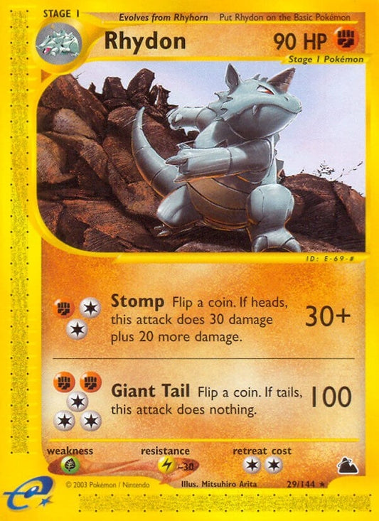 Image for Rhydon (29) (029/144) - Pokemon
