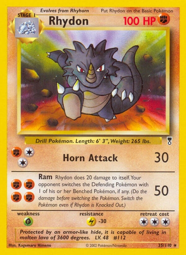 Image for Rhydon (035/110) - Pokemon