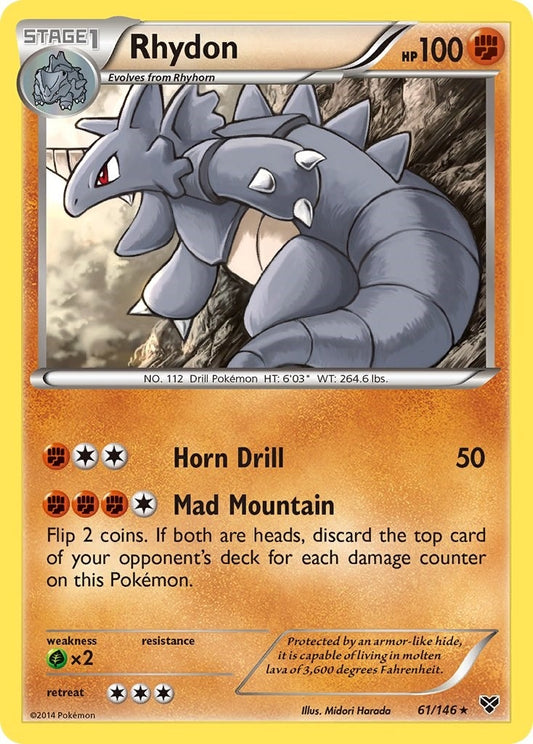 Image for Rhydon (61/146) - Pokemon