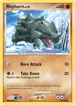 Image for Rhyhorn (95/130) - Pokemon