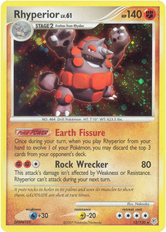 Image for Rhyperior (12/130) - Pokemon