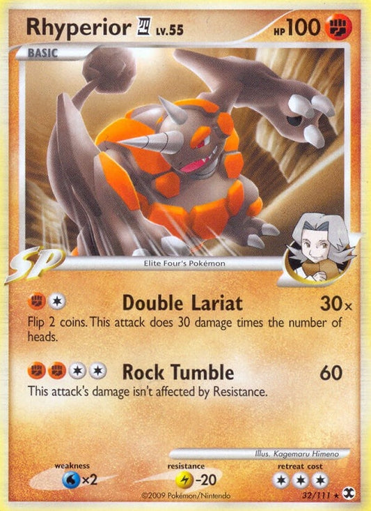 Image for Rhyperior E4 (32/111) - Pokemon