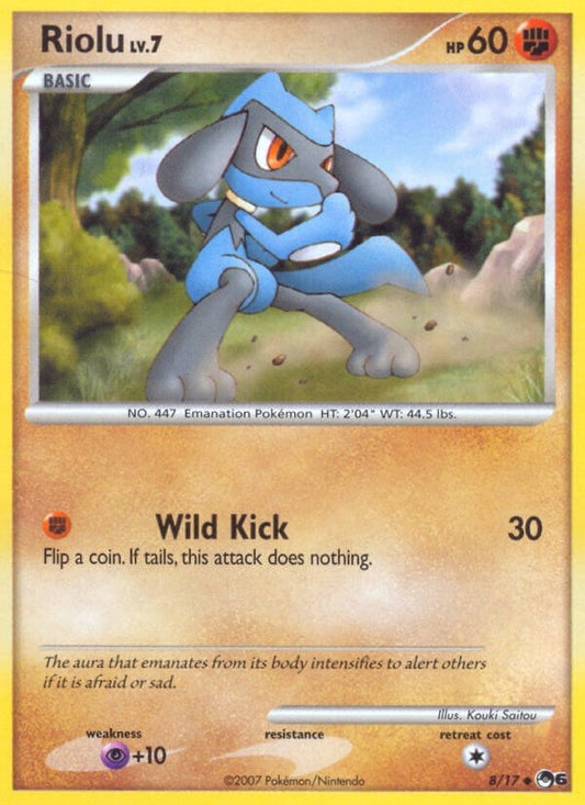 Image for Riolu (008/017) - Pokemon