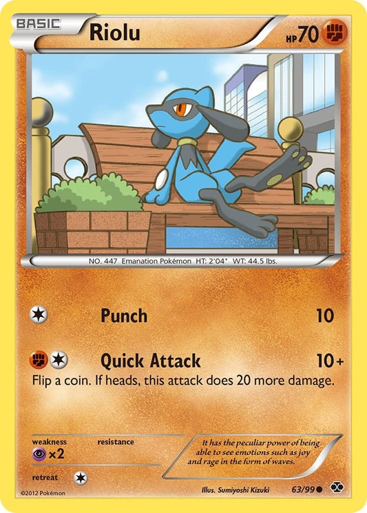 Image for Riolu (63/99) - Pokemon