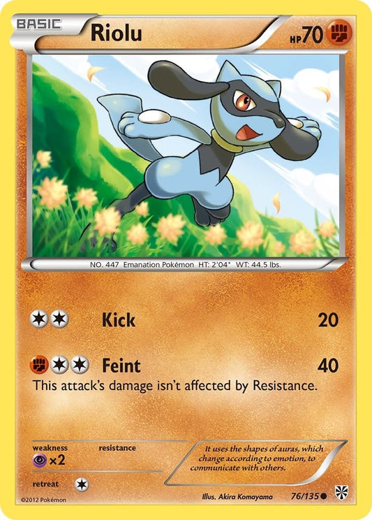 Image for Riolu (76) (76/135) - Pokemon
