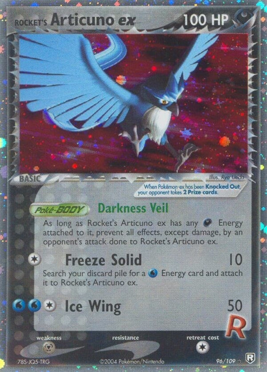 Image for Rocket's Articuno ex (96/109) - Pokemon
