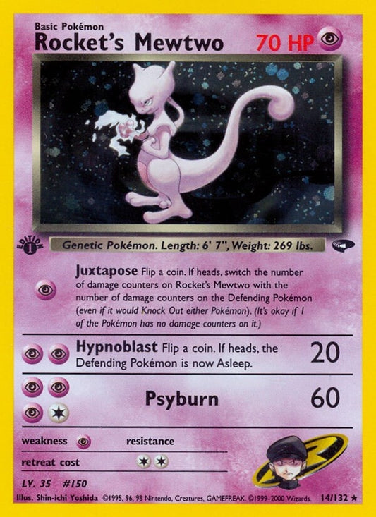 Image for Rocket's Mewtwo (014/132) - Pokemon