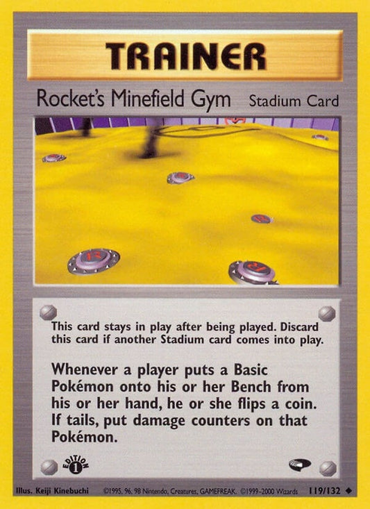 Image for Rocket's Minefield Gym (119/132) - Pokemon