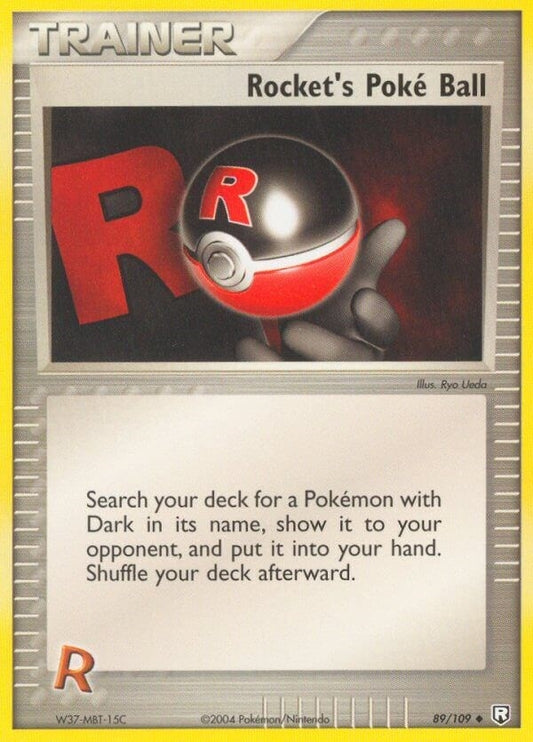 Image for Rocket's Poke Ball (89/109) - Pokemon