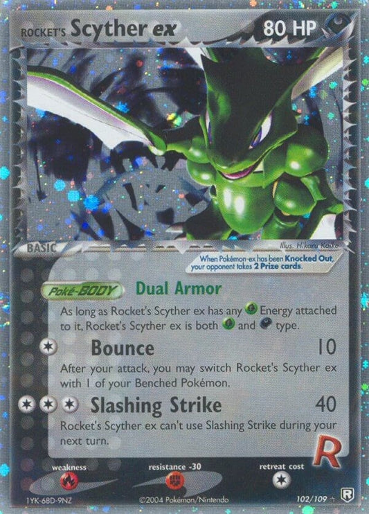 Image for Rocket's Scyther ex (102/109) - Pokemon