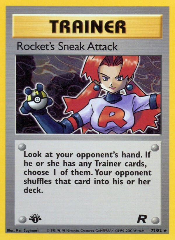 Image for Rocket's Sneak Attack (72) (72/82) - Pokemon