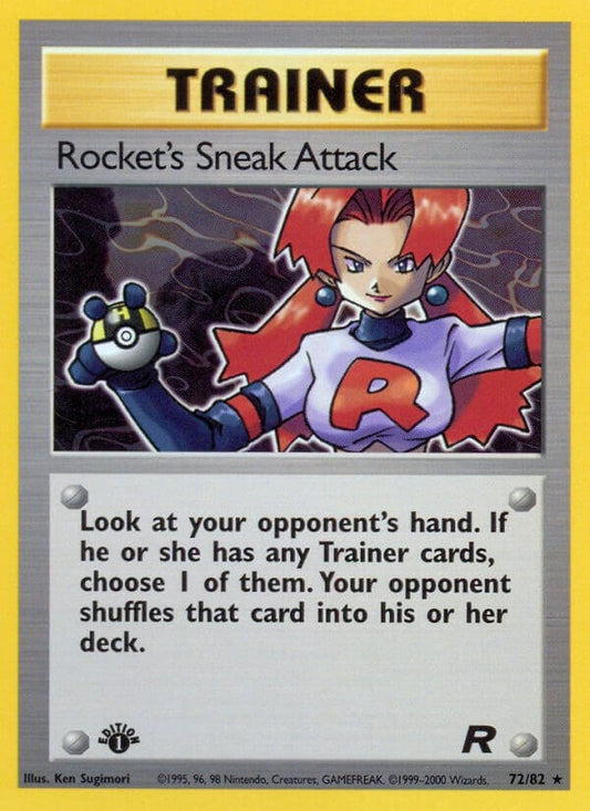 Image for Rocket's Sneak Attack (72) (72/82) - Pokemon