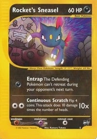 Image for Rocket's Sneasel - 5 (005/009) - Pokemon