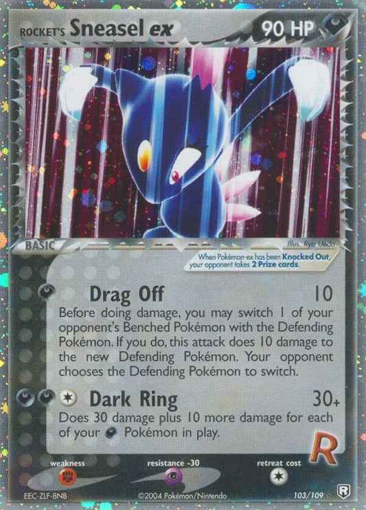 Image for Rocket's Sneasel ex (103/109) - Pokemon