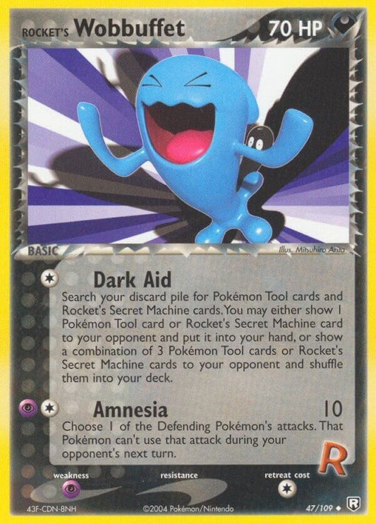 Image for Rocket's Wobbuffet (47/109) - Pokemon