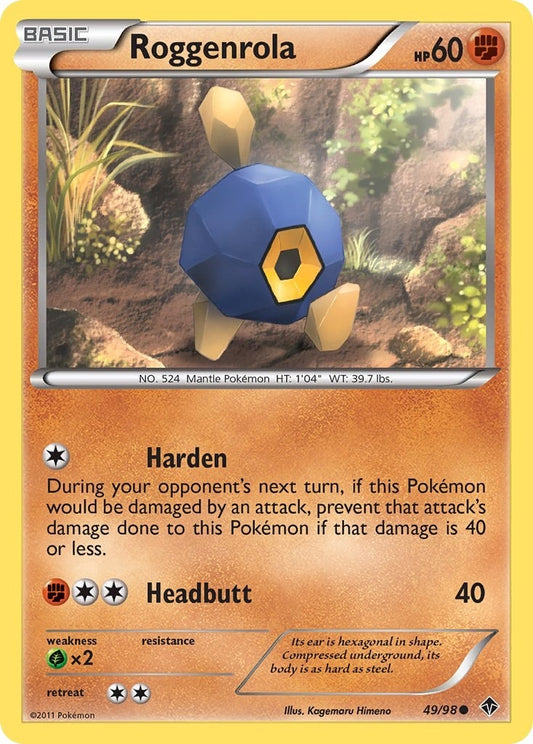 Image for Roggenrola (49) (49/98) - Pokemon