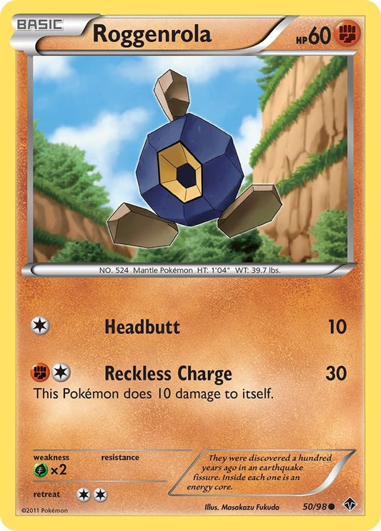 Image for Roggenrola (50) (50/98) - Pokemon