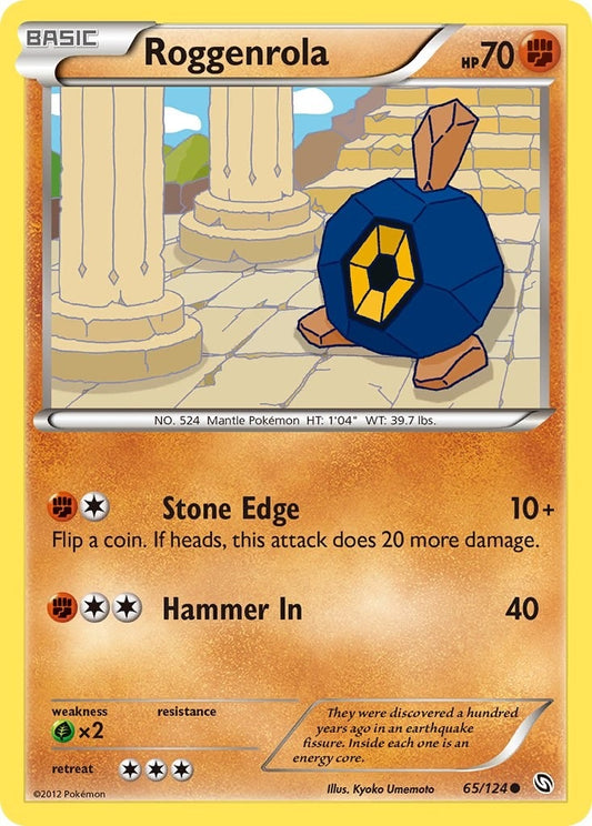 Image for Roggenrola (65/124) - Pokemon