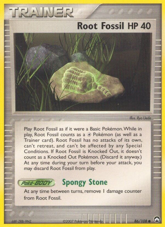 Image for Root Fossil (86/108) - Pokemon