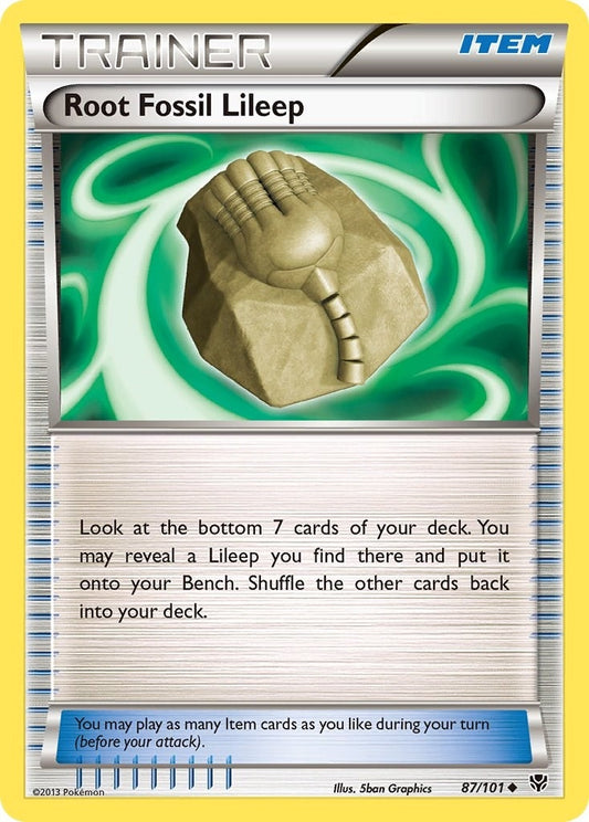 Image for Root Fossil Lileep (87/101) - Pokemon