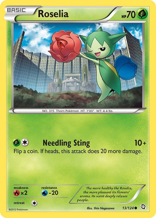 Image for Roselia (13) (13/124) - Pokemon
