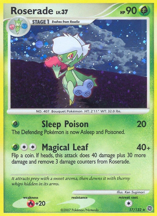 Image for Roserade (17/132) - Pokemon