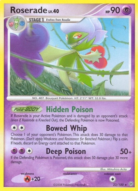 Image for Roserade (23/100) - Pokemon