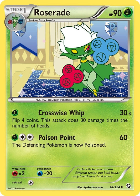 Image for Roserade (14) (14/124) - Pokemon