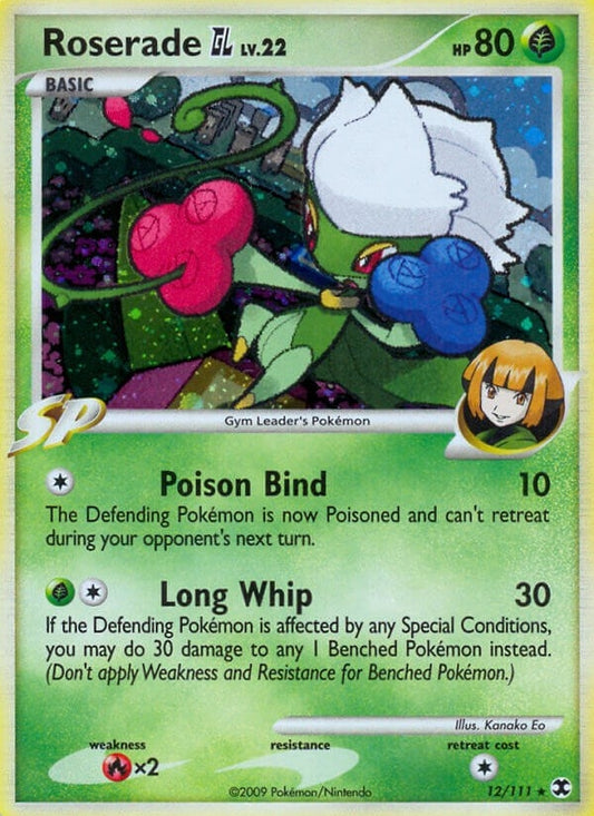 Image for Roserade GL (12/111) - Pokemon