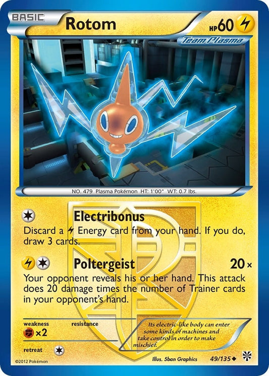 Image for Rotom (Team Plasma) (49/135) - Pokemon