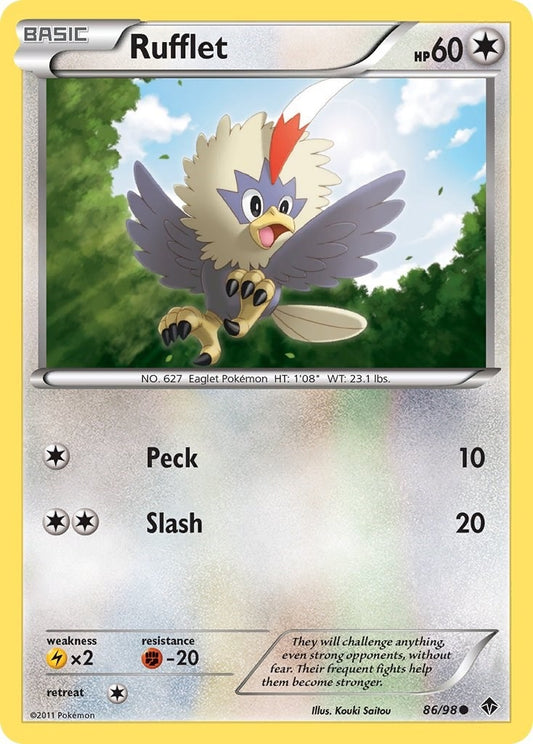 Image for Rufflet (86) (86/98) - Pokemon
