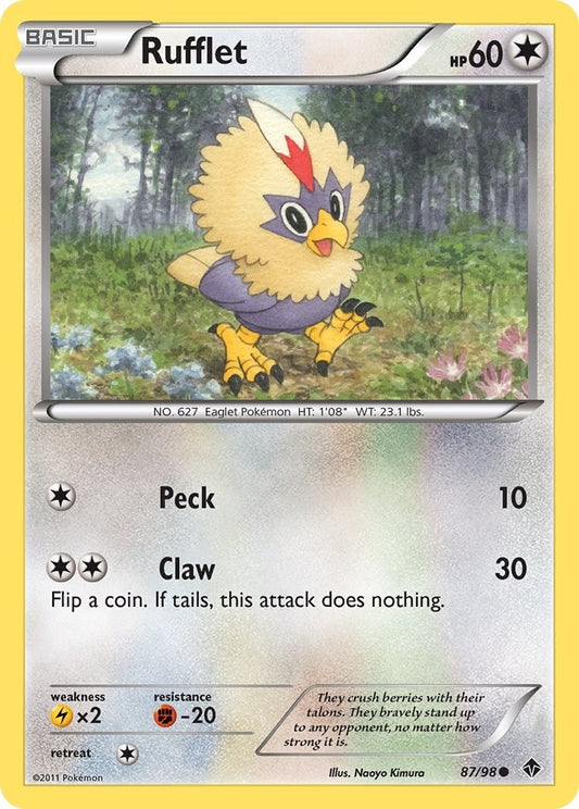 Image for Rufflet (87) (87/98) - Pokemon