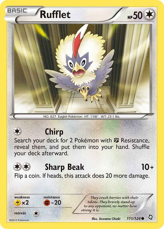 Image for Rufflet (111/124) - Pokemon