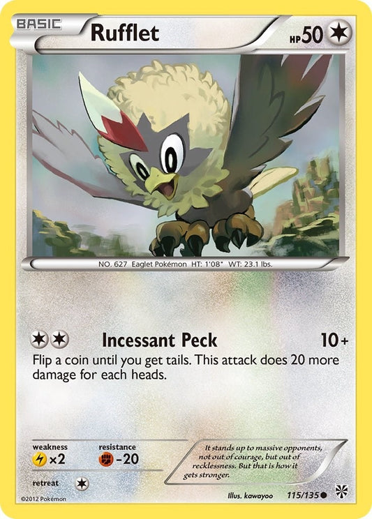 Image for Rufflet (115/135) - Pokemon