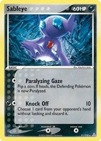 Image for Sableye (31/110) - Pokemon