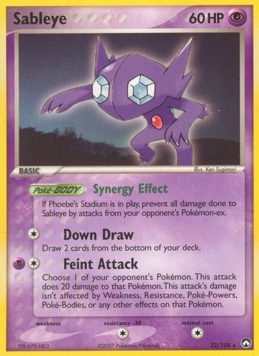 Image for Sableye (22/108) - Pokemon