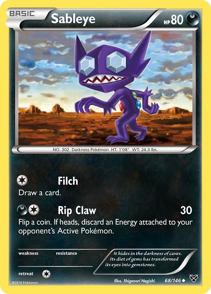 Image for Sableye (68/146) - Pokemon
