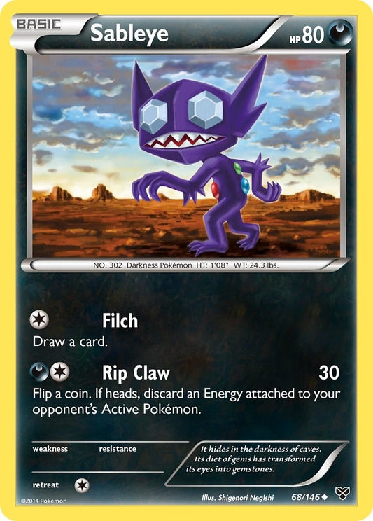 Image for Sableye (68/146) - Pokemon