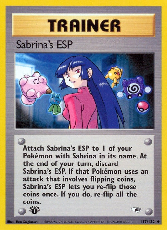 Image for Sabrina's ESP (117/132) - Pokemon