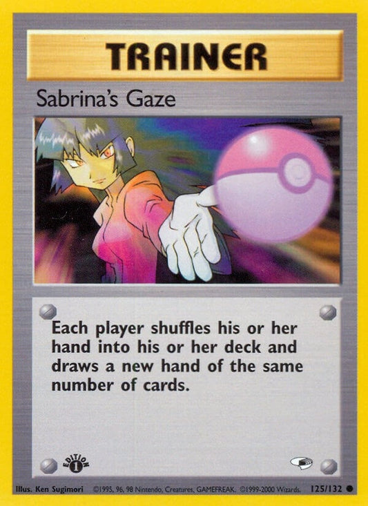 Image for Sabrina's Gaze (125/132) - Pokemon