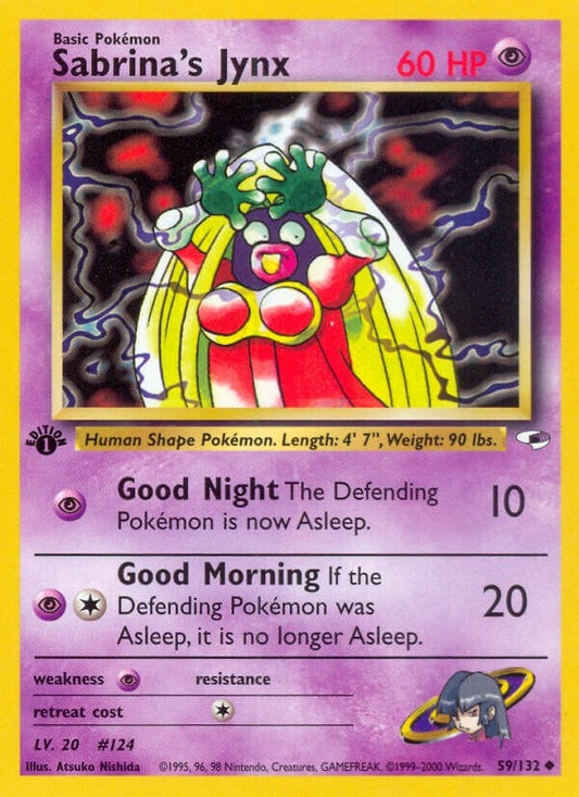Image for Sabrina's Jynx (059/132) - Pokemon