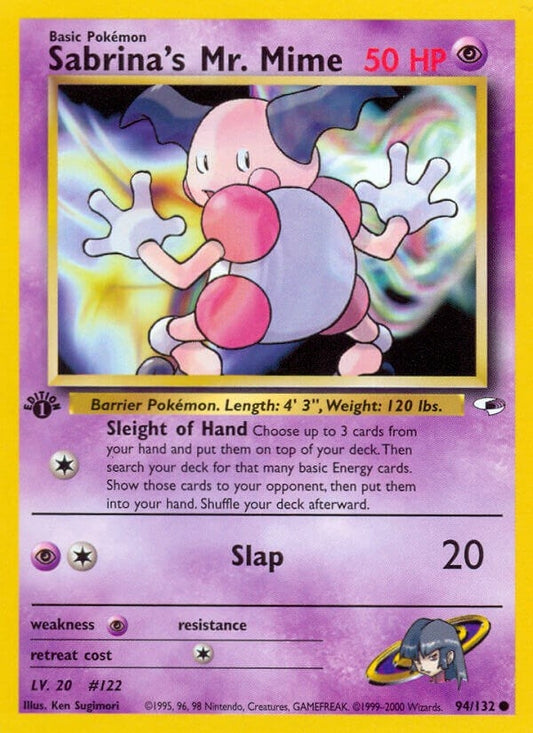 Image for Sabrina's Mr. Mime (094/132) - Pokemon