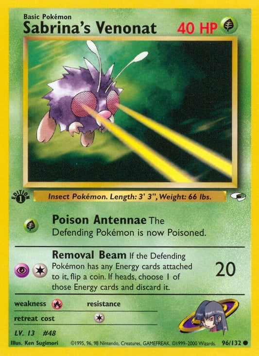 Image for Sabrina's Venonat (096/132) - Pokemon