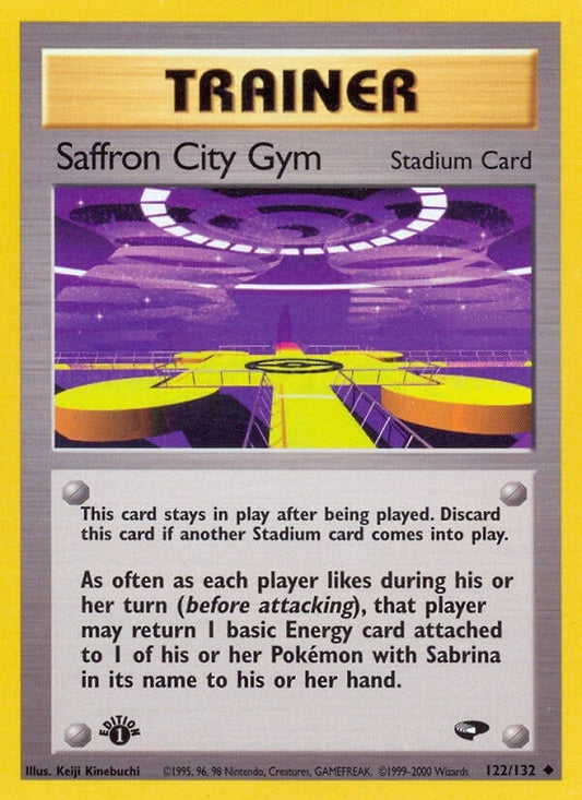 Image for Saffron City Gym (122/132) - Pokemon