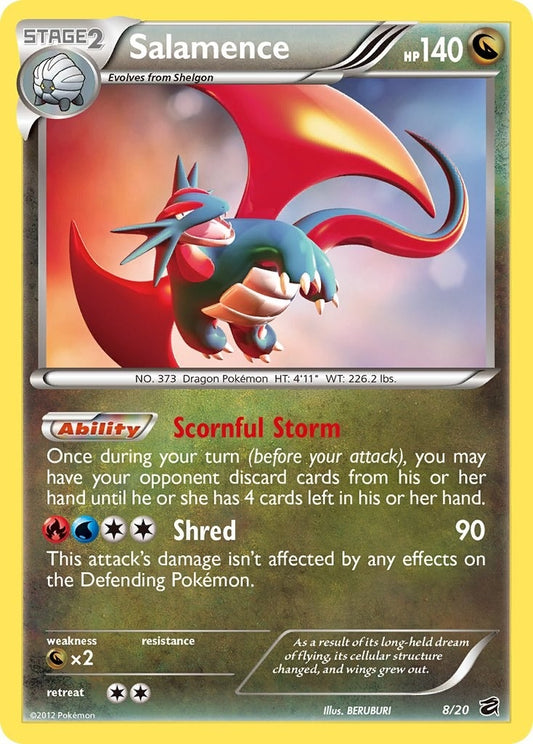 Image for Salamence (8/20) - Pokemon