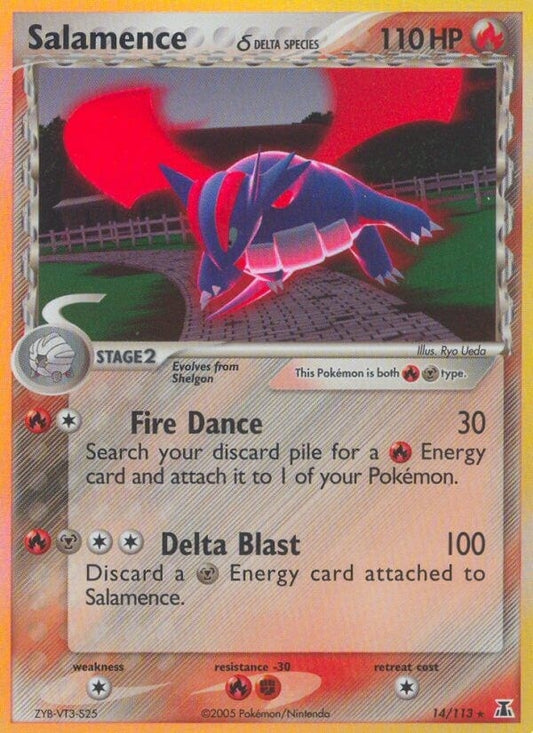 Image for Salamence (Delta Species) (14/113) - Pokemon
