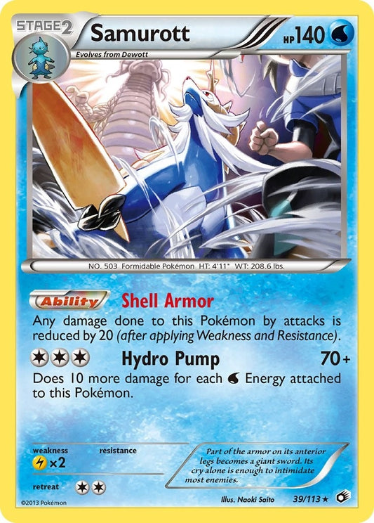 Image for Samurott (39/113) - Pokemon