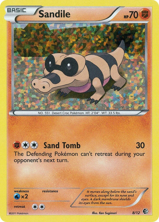 Image for Sandile (008/012) - Pokemon